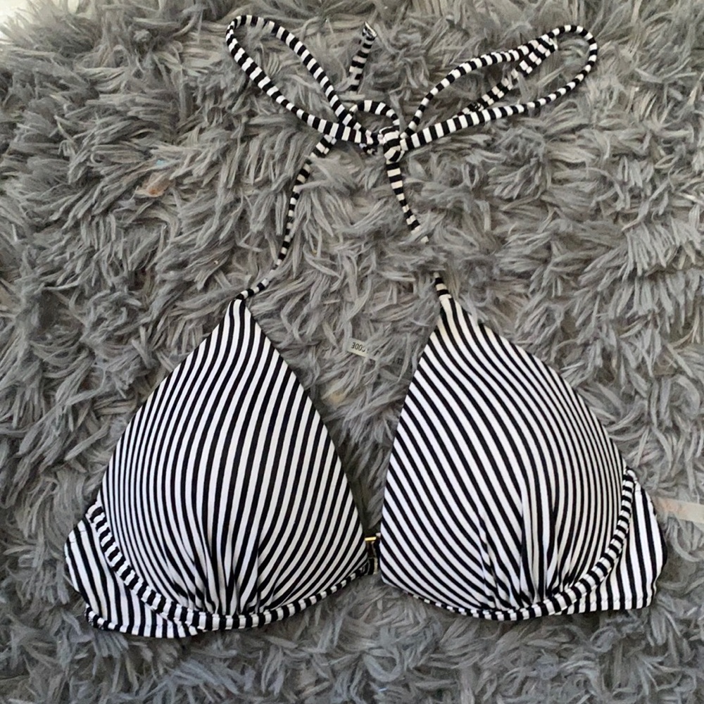 Stripped Bathing suit top